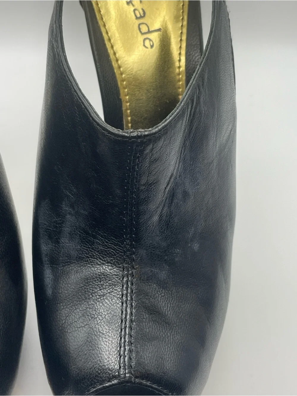 Façade Black Booties size 5.5